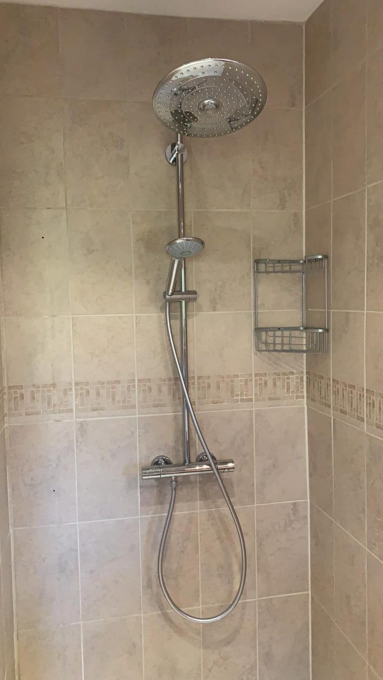 Shower installation Berkhamsted Hertfordshire